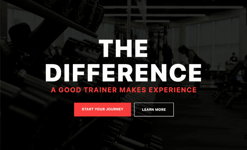 Fitness Pro template