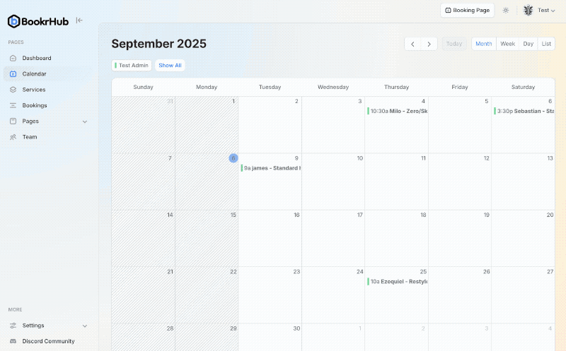 Service Configuration