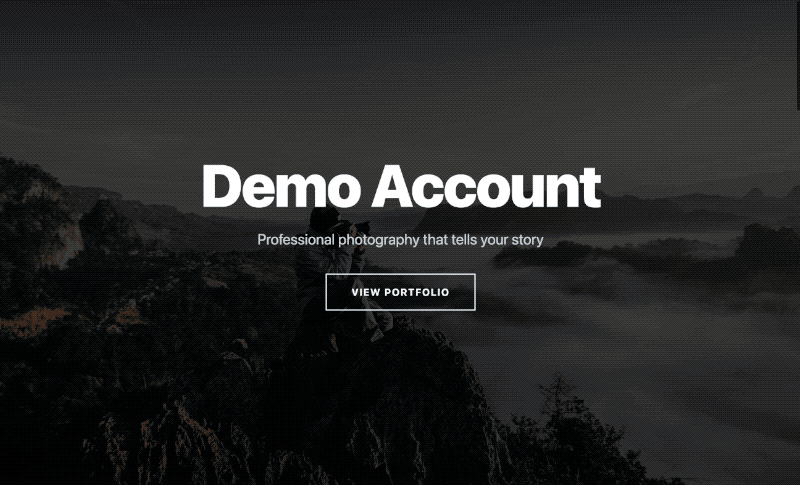 Photography template