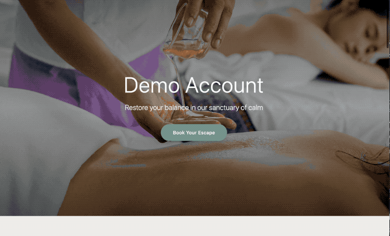 Spa & Massage template